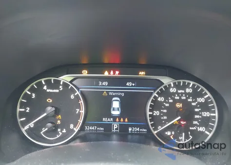 2023 Nissan Altima Sl Intelligent Awd из США, поврежденный, VIN 1N4BL4EW4PN303984